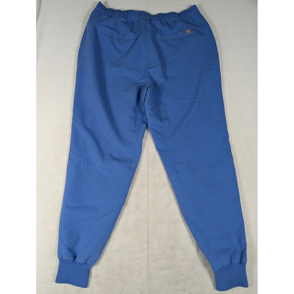Figs Tansen Jogger Style Mens Scrub Pants Ceil Blue Size Medium/Small